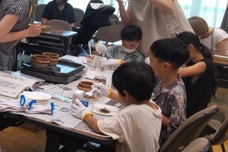「夏休み子どもジオ講座　3D火山じっけん&工作教室」を開催しました!