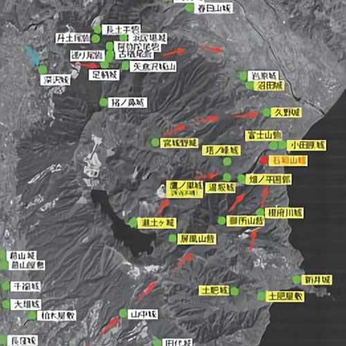 北条氏城郭ネットワークイメージ