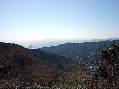 椿台・相模湾と伊豆半島の展望