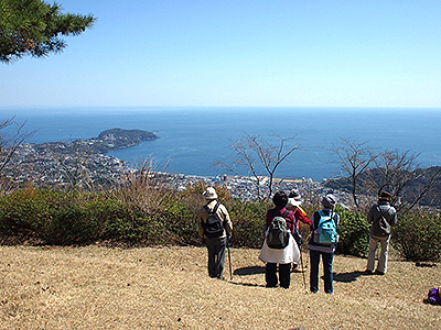 真鶴半島、相模灘、三浦・房総 半島の眺望