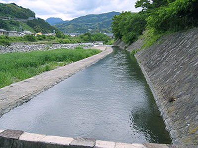 早川口遺構と小田原用水