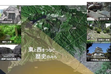 東と西をつなぐ歴史のみち